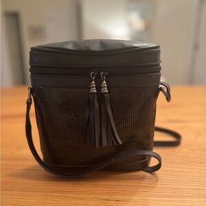 Stuart Whitman Black Purse